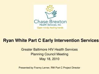 Ryan White Part C Early Intervention Services