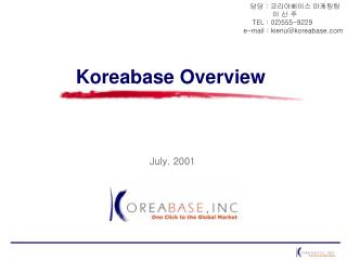 Koreabase Overview