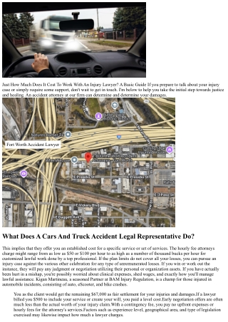 Just How Much Does It Cost To Employ A Personal Injury Lawyer? Mission Accident