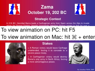 Zama October 19, 202 BC