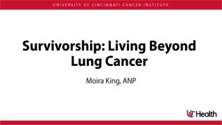 Survivorship: Living Beyond Lung Cancer