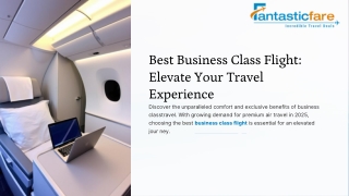 Best Business Class Flight Deals Curated for You For more info contact us.