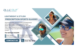 Lightweight & Stylish Prescription Sports Glasses