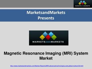 Magnetic Resonance Imaging (MRI) System Market 2018