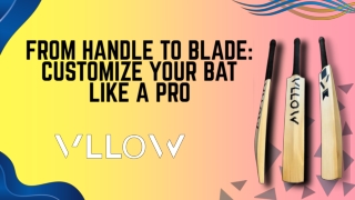 From Handle to Blade Customize Your Bat Like a Pro