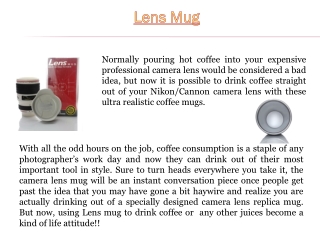 Lens Coffee Mug