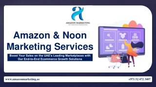 Amazon & Noon Marketing Services
