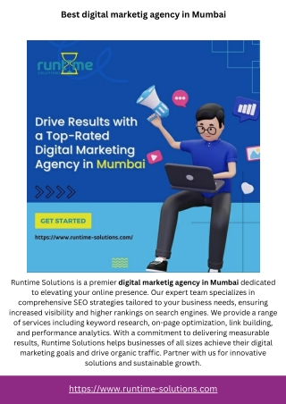 Best digital marketig agency in Mumbai