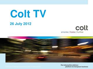 Colt TV