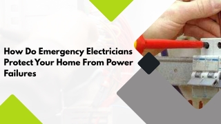 Quick Response for Power Issues Anytime