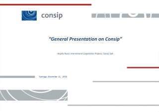 Angela Russo, International Cooperation Projects, Consip SpA