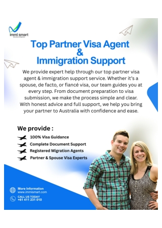 Top Partner Visa Agent & Immigration Support