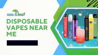 Disposable Vapes Near Me
