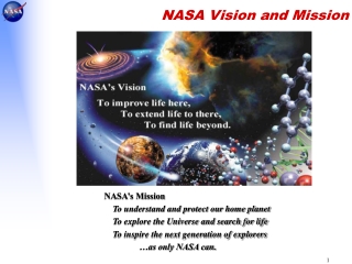 NASA Vision and Mission