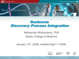 Genboree Discovery Process Integration