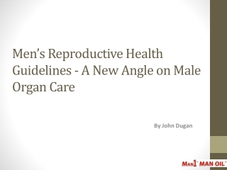 Men s Reproductive Health Guidelines