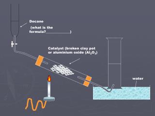 Catalyst (broken clay pot or aluminium oxide (Al 2 O 3 )