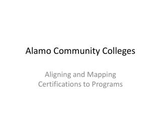 Alamo Community Colleges