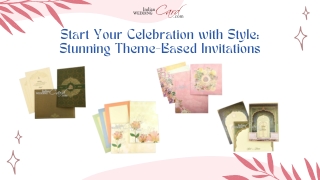 Start Your Celebration with Style Stunning Theme-Based Invitations
