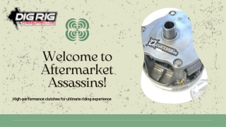 What Makes Aftermarket Assassins Ideal for UTV & ATV Performance