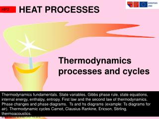 Thermodynamics proces ses a nd cycles