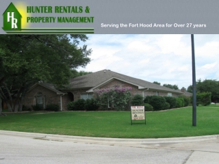 Rental Properties in Killeen: Duplexes