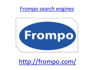 Frompo search