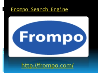 Frompo Search Engine best