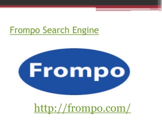 Frompo Worlds Search Engine