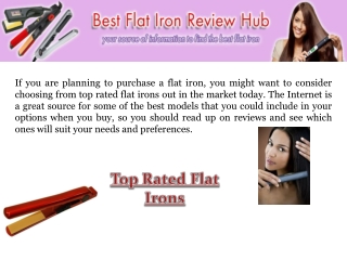 Best flat iron