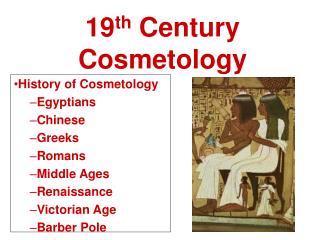 19 th Century Cosmetology