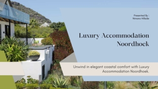 Luxury Accommodation Noordhoek