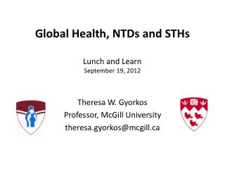 Global Health, NTDs and STHs Lunch and Learn September 19, 2012