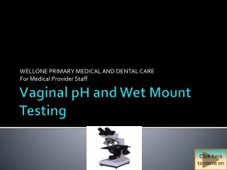 Ppt - Vaginal Ph And Wet Mount Testing Powerpoint Presentation, Free 