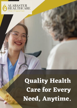 Medical Clinic in Minnesota - Alabaster Healthcare