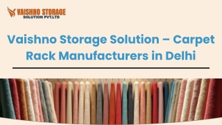 Sport Warehouse Rack Manufacturers in Delhi