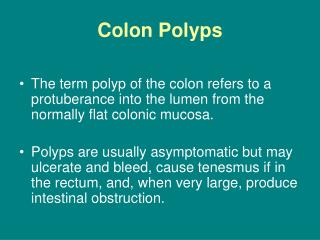 Colon Polyps