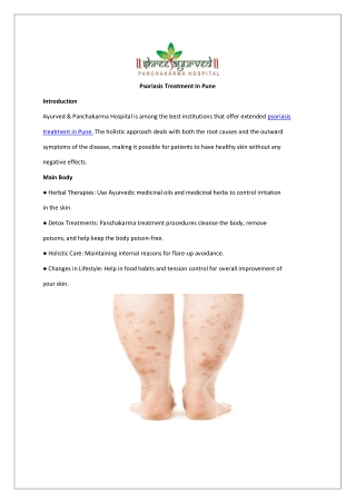 Psoriasis Treatment In Pune ayurved (1) (1)