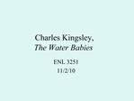 Charles Kingsley, The Water Babies