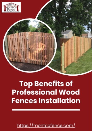 Top Benefits of Professional Wood Fences Installation