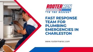 Skilled Plumbers Available Anytime for Urgent Charleston Repairs