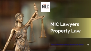 Property Law Lawyer