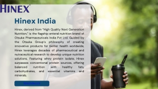 Hinex Protein Powder - Advanced Nutrition for Health