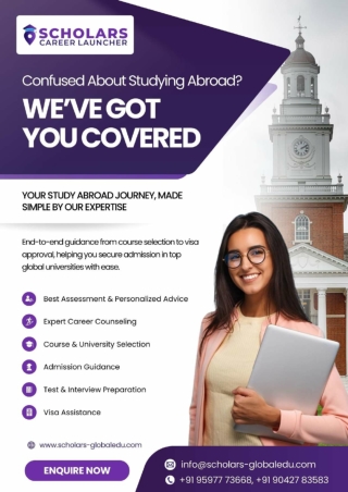 Confused About Study Abroad? Get Expert Guidance from Education Consultants in T