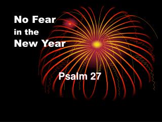 No Fear in the New Year