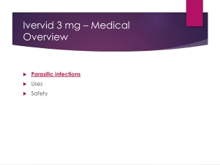 Ivervid 3 mg: Antiparasitic Medicine Guide
