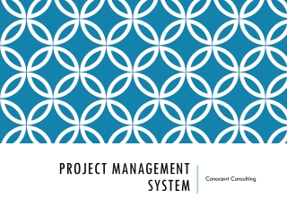 Project Management System for Conacent Consulting