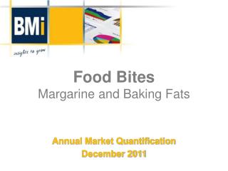 Food Bites Margarine and Baking Fats