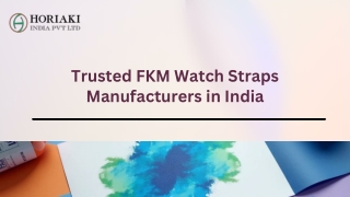 FKM Watch Straps Manufacturers