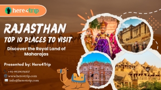 Top 10 Best Places to Visit in Rajasthan, India